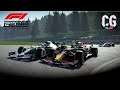 F1 2020 GAMEPLAY - 25% RACE AT SPA WITH PHOTO FINISH!!