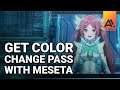Get a Color Change Passes with Meseta and Not AC
