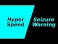 Hyper Speed Flashing Color Changing - Black Light Blue Screen [10 Minutes SEIZURE WARNING]