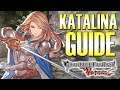 KATALINA - Character Guide, Basic Combos, Neutral: Granblue Versus