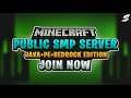 Minecraft Public SMP Live | Java + PE + Bedrock Edition | Join Now | SONIC #MinecraftLive #SMP