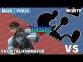 Offline MSM 242 - FrontalHornet08 (Snake) VS FT | Monte (Game & Watch) Wave 1 Pools