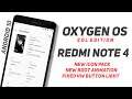 Oxygen OS 10.3.8 (EOL Edition) For Redmi Note 4 | Android 10 | New Icons, Boot Animation & More