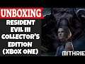 Resident Evil 3 Collector's Edition Unboxing (Xbox One)