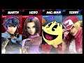 Super Smash Bros Ultimate Amiibo Fights – Request #16189 Marth & Luminary vs Pac Man & Terry