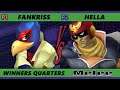 S@X 401 Online Winners Quarters - Fankriss (Falco) Vs. Hella (Captain Falcon) Smash Melee - SSBM