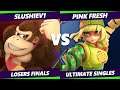 S@X 423 Losers Finals - SlushieV1 (Donkey Kong) Vs. Pink Fresh (Min Min) Smash Ultimate - SSBU