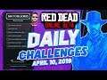 📌{Daily Challenges}📌 Red Dead Online *April 10, 2019* - Red Dead Redemption