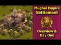 Forge of Empires: Mughal Empire Settlement - Overview & Day One! How to start the settlement!