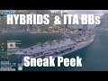 Highlight: Hybrid Ships & ITA BBs Sneak Peek