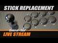 Qanba Carbon Stick + Buttons Replacement Stream! | Gameplay and Talk Live Stream #336
