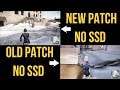 RENDERING FIXED ON PUBG XBOX/PS4? Pre-update vs Post-update footage (no SSD)