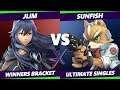 Smash Ultimate Tournament - JLim (Lucina) Vs. Sunfish (Fox) S@X 333 SSBU Winners Round 3