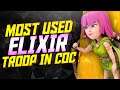 WHICH IS THE MOST USED ELIXIR TROOP IN COC | What is full form of Pekka | Coc Facts | Episode #01 |