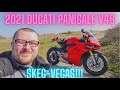 2021 Ducati Panigale V4S | Long Run to SKEG VEGAS!