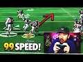 99 Speed "Human Joystick" Devin Hester is a CHEAT CODE in Madden 20...