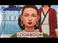 🎄 COSY CHRISTMAS LOOKBOOK (CC FREE) | The Sims 4 Create A Sim