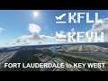 Flight Simulator 2020 || Bonanza G36 || Fort Lauderdale KFLL ✈ Key West KEYW