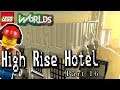 High Rise Hotel Part 16: Adding Detail to the top of the Hotel! Designing and Building in LEGO World