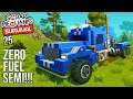 I BUILT A GAS FREE SEMI TRUCK!! | Scrap Mechanic Survival Gameplay/Let's Play E25