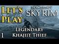 Let's Play: Skyrim - Khajiit Thief - Legendary - Survival - Hardcore - EP 01