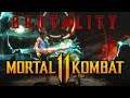 Mortal Kombat 11 - Jacqui Briggs NEW Brutality "Just Kickin' It" REVEALED! (Kombat League Reward)