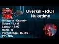 Nuketime Overkill | Expert+ | Beat Saber Oculus Quest Custom Songs