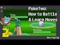 PokeTwo Guide: How to Battle other players! Learn moves, p!duel, strategy