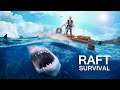 RAFT! #13 - Vivendo em Alto Mar - Explorando Uma Mega Ilha!