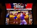 Street Fighter EX2 Plus Arcade Cabinet MAME Playthrough w/ Hypermarquee