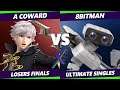 S@X 381 Online Losers Finals - 8BitMan (ROB) Vs. A Coward (Robin) Smash Ultimate - SSBU