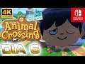 Animal Crossing New Horizons I DIA 6 I Pachangas mi nuevo hogar I Español I 4K