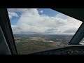 Cockpit A320 • landing in Jiangbei China • MS Flight Simulator