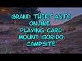 Grand Theft Auto ONLINE Playing Card 10 Mount Gorido Campsite