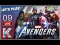 Marvel's Avengers - Live Let's Play #09 [FR] Campagne 82% Histoire Terminée