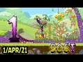 Angry Birds Friends Level 1 Tournament 906 Highscore POWER-UP walkthrough