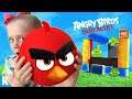 Angry Birds Movie 2 in Real Life Game for Kids!!! KidCity