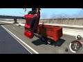 Beamng Drive Car Killer Truck on Matrix Freeway (Slow Motion Crashes)