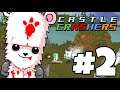 Castle Crashers Gameplay Walkthrough Part 2 - CRAZY BEARS!