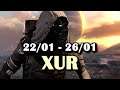 Destiny 2 - Xur : Emplacement et inventaire (22/01 au 26/01/2021)