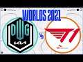 DWG KIA vs T1, Game 1 - World Championship 2021 Semifinals - DK vs T1 G1