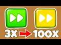 EXTREME Fast Forward Mode - BTD6 On 100x Speed!