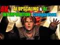 FF8 AI Upscaling 4K & AI Interpolation [60 FPS] (Escape from Dollet) Comparison