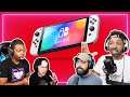 Gamers REACT to Nintendo Switch OLED Reveal | Gamers React