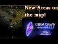 Grim Dawn patch 1.1.8.0 How to find the NEW AREAS on the map!