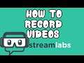 How To Record A Video With StreamLabs OBS 2020! Tutorial StreamLabs OBS 2020