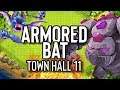 NEW Armored Bat Attack at Town Hall 11 in Clash