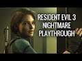 Resident Evil 3 - Nightmare Playthrough (No Shop Items) - Part 2/2
