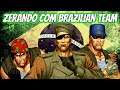 ZERANDO COM TEAM BRAZIL - THE KING OF FIGHTER 94 - NEO GEO - ARCADE - WII - PSP