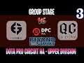 EG vs Quincy Crew Game 3 | Bo3 | Group Stage BTS DPC NA Upper Division 2021 | DOTA 2 LIVE